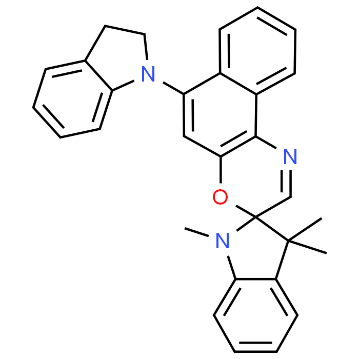 6'-(Indolin-1-yl)-1,3,3-trimethylspiro[indoline-2,3'-naphtho[2,1-b][1,4]oxazine]