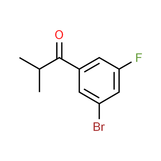 1-(3-Bromo-5-fluorophenyl)-2-methylpropan-1-one