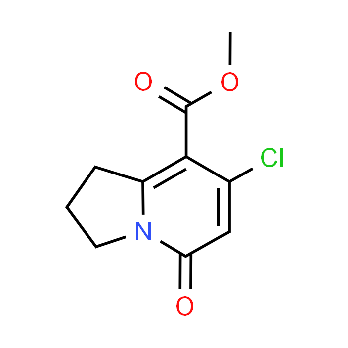 Methyl 7-chloro-5-oxo-1,2,3,5-tetrahydroindolizine-8-carboxylate