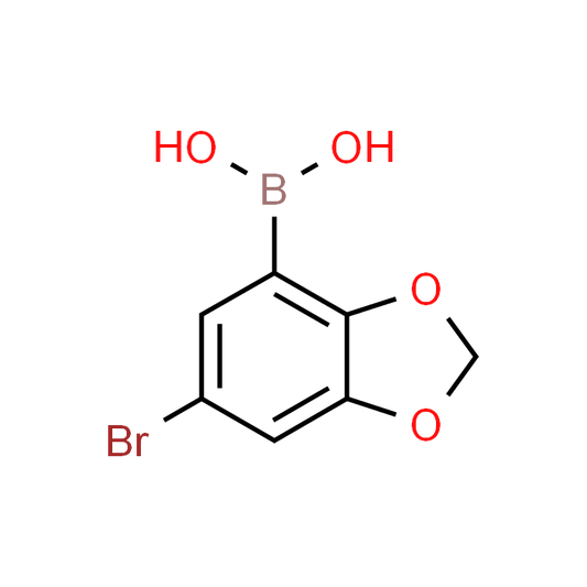 (6-Bromobenzo[d][1,3]dioxol-4-yl)boronic acid