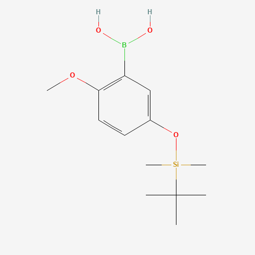 (5-((tert-Butyldimethylsilyl)oxy)-2-methoxyphenyl)boronic acid