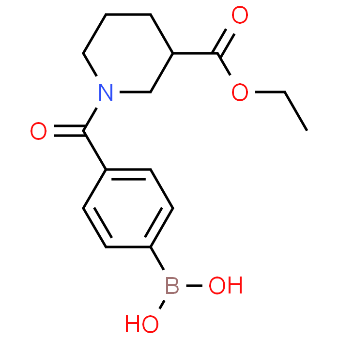 (4-(3-(Ethoxycarbonyl)piperidine-1-carbonyl)phenyl)boronic acid