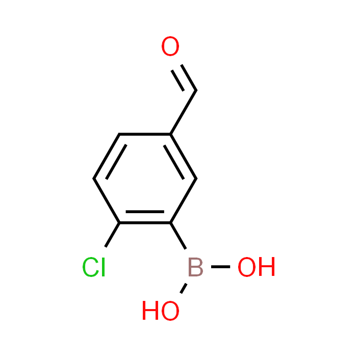 (2-Chloro-5-formylphenyl)boronic acid