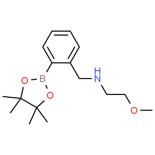 2-Methoxy-N-(2-(4,4,5,5-tetramethyl-1,3,2-dioxaborolan-2-yl)benzyl)ethanamine