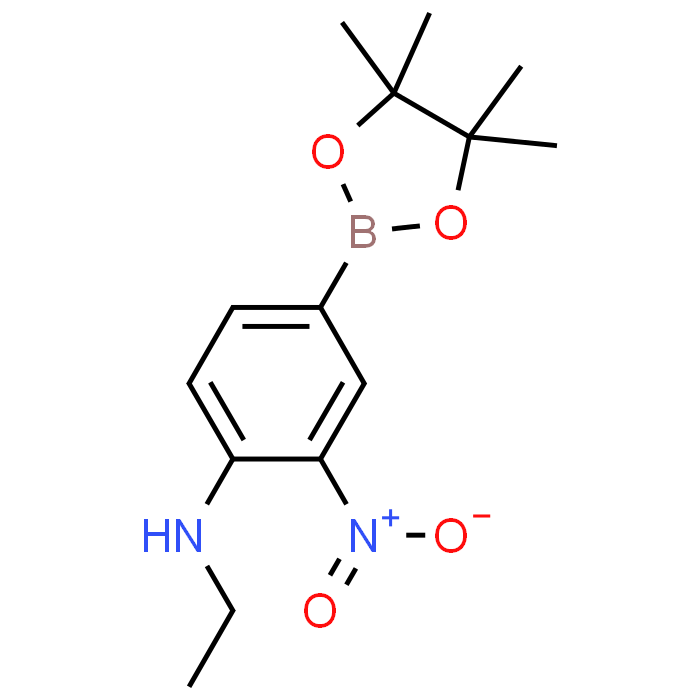 N-Ethyl-2-nitro-4-(4,4,5,5-tetramethyl-1,3,2-dioxaborolan-2-yl)aniline