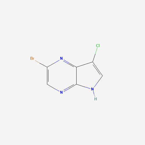 2-Bromo-7-chloro-5H-pyrrolo[2,3-b]pyrazine