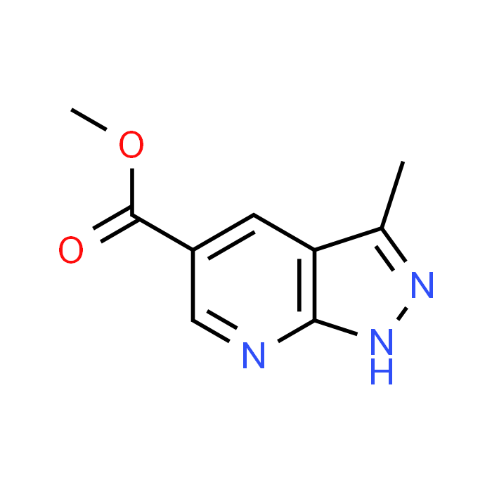 Methyl 3-methyl-1H-pyrazolo[3,4-b]pyridine-5-carboxylate