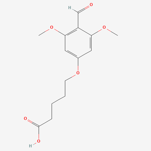 5-(4-Formyl-3,5-dimethoxyphenoxy)pentanoic acid