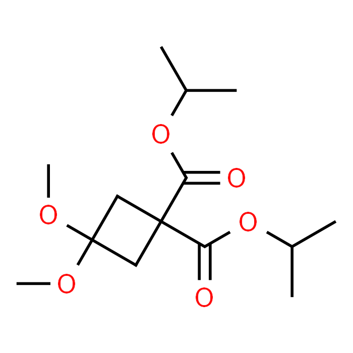 Diisopropyl 3,3-dimethoxycyclobutane-1,1-dicarboxylate