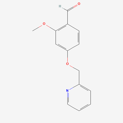 2-Methoxy-4-(pyridin-2-ylmethoxy)benzaldehyde