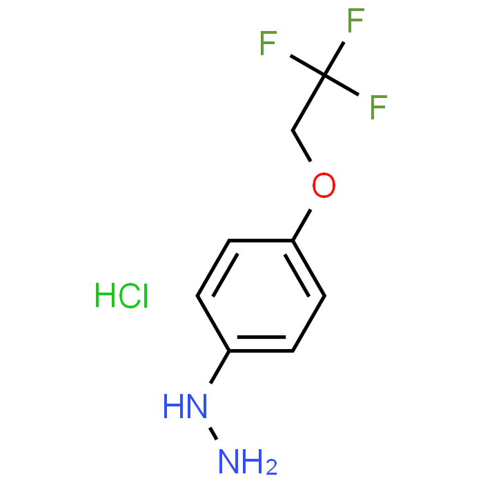 (4-(2,2,2-Trifluoroethoxy)phenyl)hydrazine hydrochloride