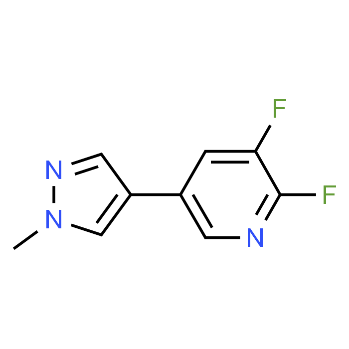2,3-Difluoro-5-(1-methyl-1H-pyrazol-4-yl)pyridine