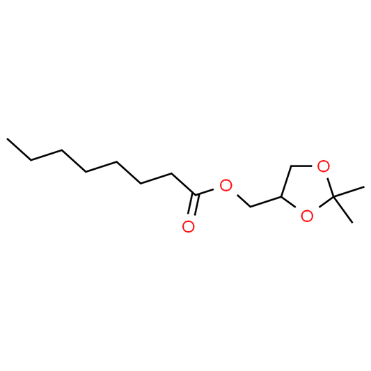 (2,2-Dimethyl-1,3-dioxolan-4-yl)methyl octanoate