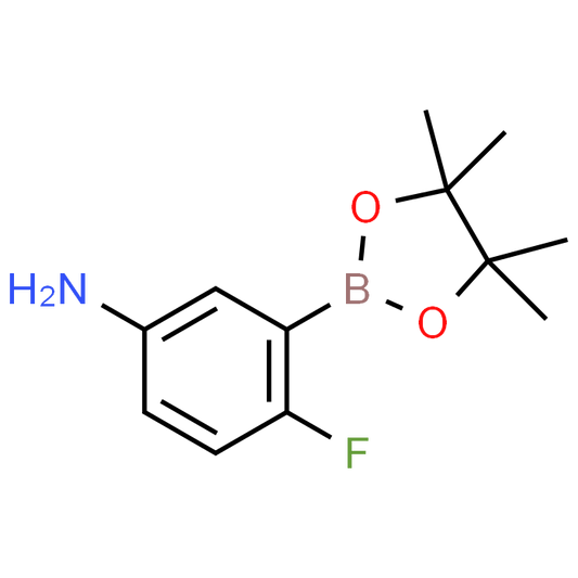 4-fluoro-3-(4,4,5,5-tetramethyl-1,3,2-dioxaborolan-2-yl)aniline