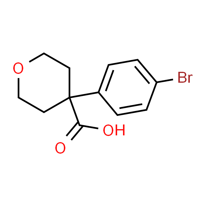4-(4-Bromophenyl)tetrahydro-2H-pyran-4-carboxylic acid