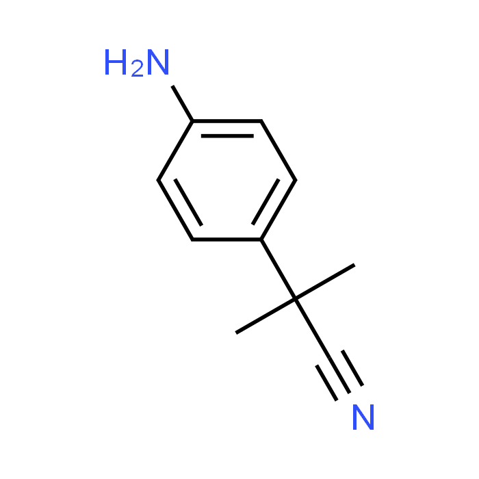 2-(4-Aminophenyl)-2-methylpropanenitrile