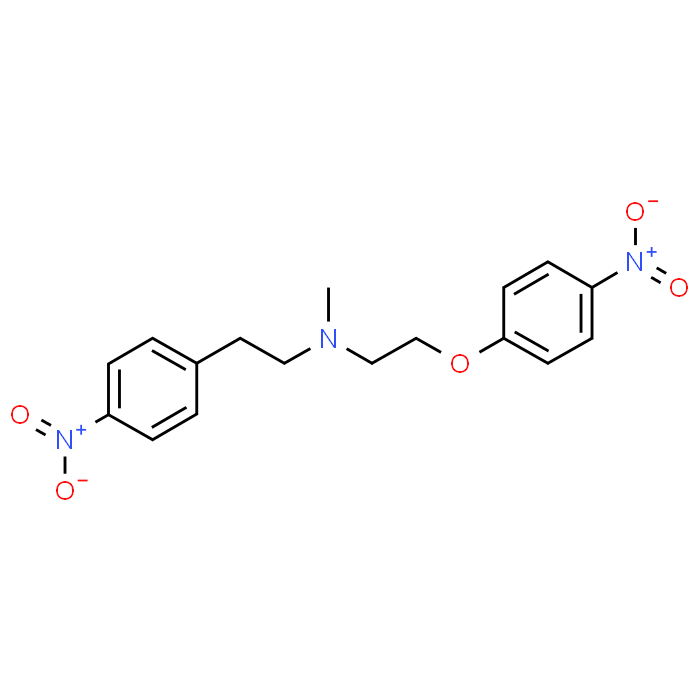N-Methyl-2-(4-nitrophenoxy)-N-[2-(4-nitrophenyl)ethyl]ethanamine