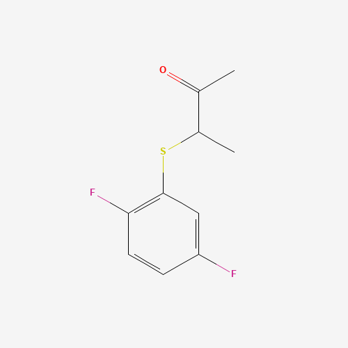 3-[(2,5-Difluorophenyl)sulfanyl]butan-2-one