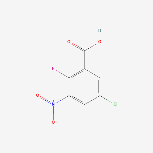 5-Chloro-2-fluoro-3-nitrobenzoic acid