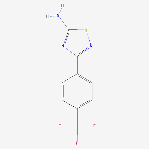 3-(4-(Trifluoromethyl)phenyl)-1,2,4-thiadiazol-5-amine