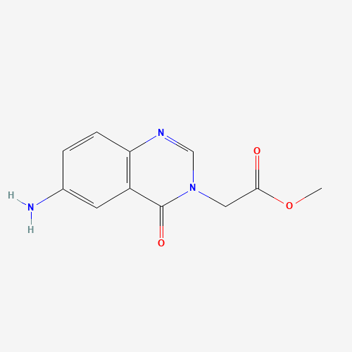Methyl 2-(6-amino-4-oxo-3,4-dihydroquinazolin-3-yl)acetate