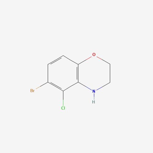 6-Bromo-5-chloro-3,4-dihydro-2H-benzo[b][1,4]oxazine