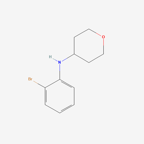 N-(2-Bromophenyl)oxan-4-amine