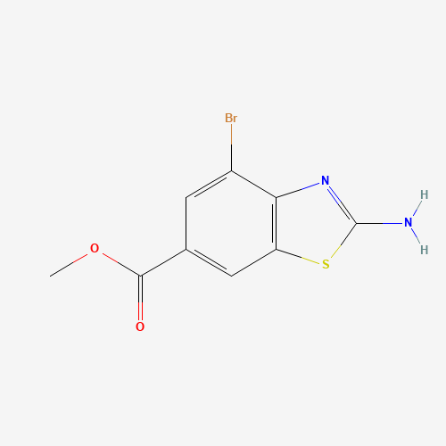 Methyl 2-amino-4-bromobenzo[d]thiazole-6-carboxylate
