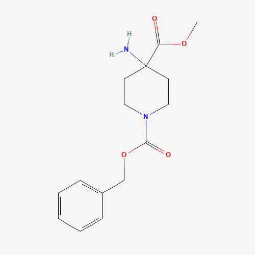 1-Benzyl 4-methyl 4-aminopiperidine-1,4-dicarboxylate