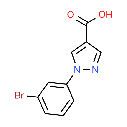 1-(3-Bromophenyl)-1H-pyrazole-4-carboxylic acid