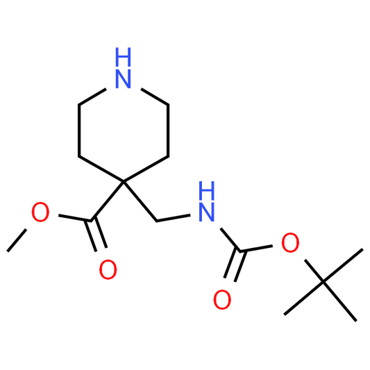 Methyl 4-(((tert-butoxycarbonyl)amino)methyl)piperidine-4-carboxylate