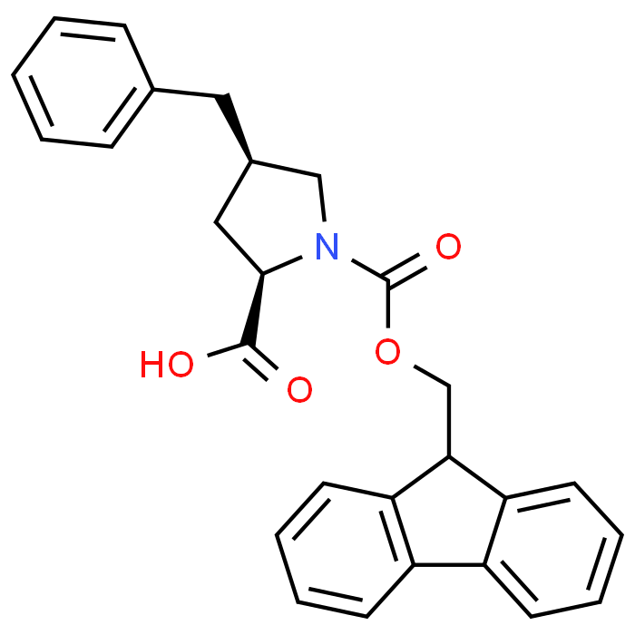 (2S,4R)-1-(((9H-Fluoren-9-yl)methoxy)carbonyl)-4-benzylpyrrolidine-2-carboxylic acid