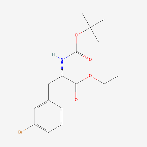 N-Boc-3-bromo-L-phenylalanine ethyl ester