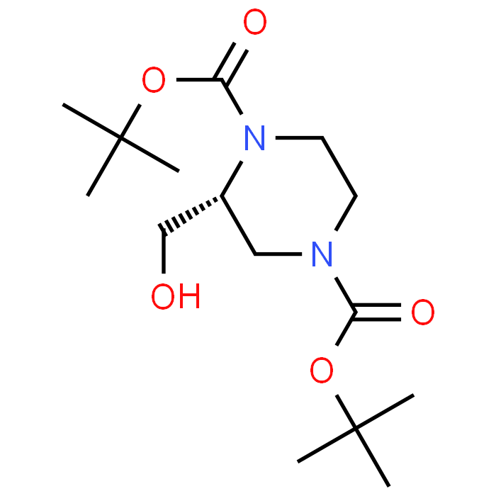 (R)-Di-tert-butyl 2-(hydroxymethyl)piperazine-1,4-dicarboxylate