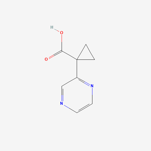 1-(Pyrazin-2-yl)cyclopropanecarboxylic acid