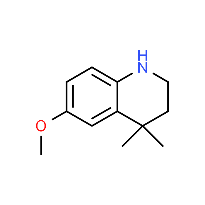 1,2,3,4-Tetrahydro-6-methoxy-4,4-dimethylquinoline