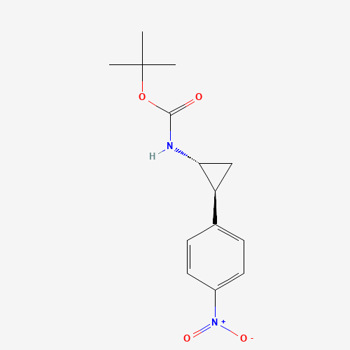 tert-Butyl ((1R,2S)-2-(4-nitrophenyl)cyclopropyl)carbamate