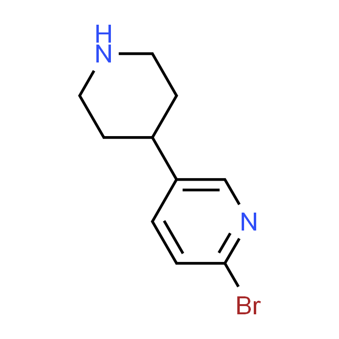 2-Bromo-5-(piperidin-4-yl)pyridine - Achmem