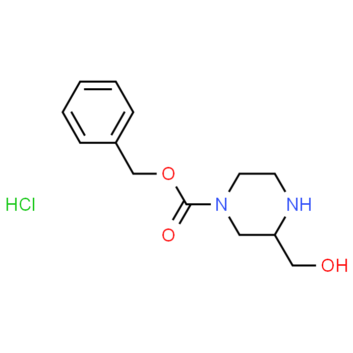 Benzyl 3-(hydroxymethyl)piperazine-1-carboxylate hydrochloride
