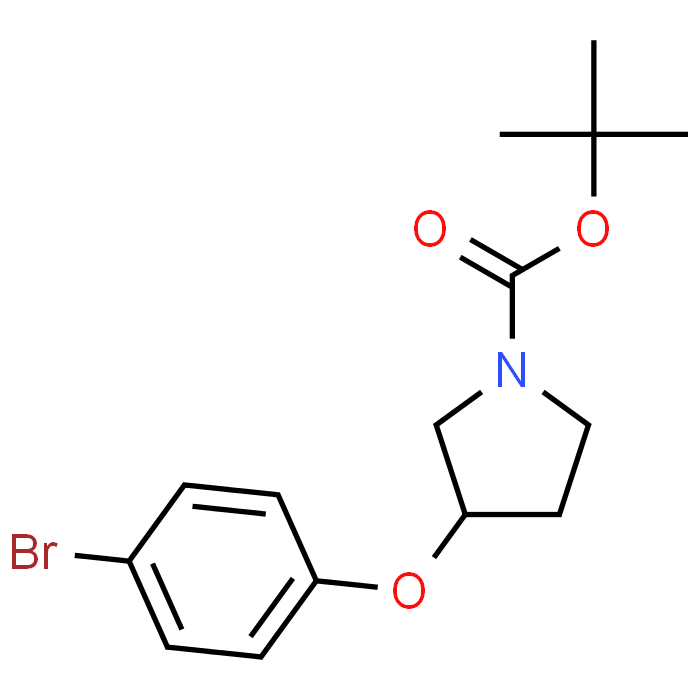 1-N-Boc-3-(4-Bromophenoxy)pyrrolidine