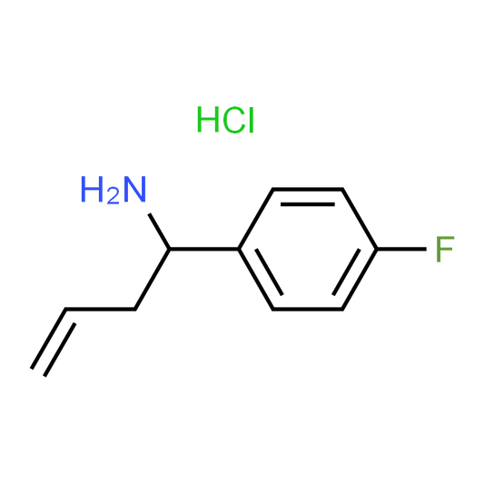 1-(4-Fluorophenyl)but-3-enylamine hcl