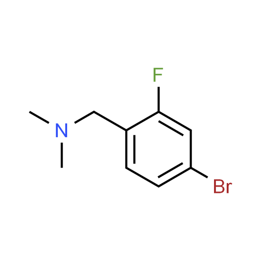 1-(4-Bromo-2-fluorophenyl)-N,N-dimethylmethanamine