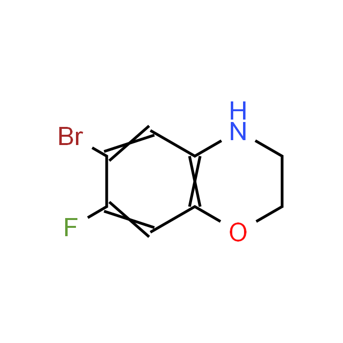 6-Bromo-7-fluoro-3,4-dihydro-2H-1,4-benzoxazine