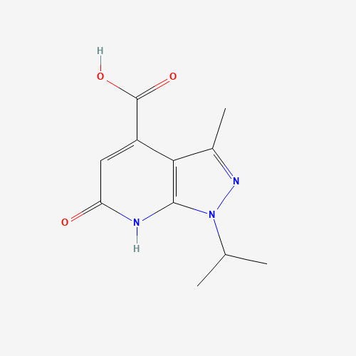 1-Isopropyl-3-methyl-6-oxo-6,7-dihydro-1H-pyrazolo[3,4-b]pyridine-4-carboxylic acid