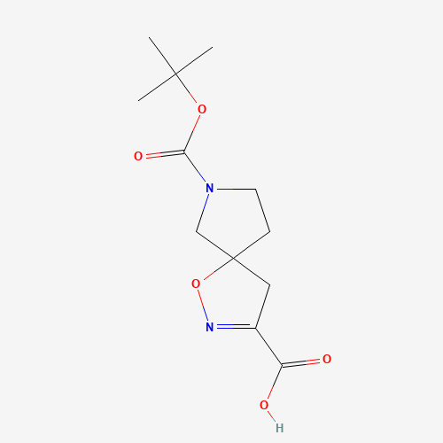 7-(tert-Butoxycarbonyl)-1-oxa-2,7-diazaspiro[4.4]non-2-ene-3-carboxylic acid