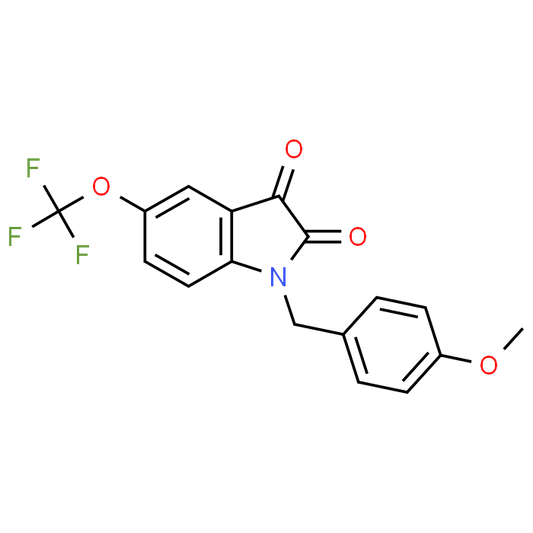 1-(4-Methoxybenzyl)-5-(trifluoromethoxy)indoline-2,3-dione