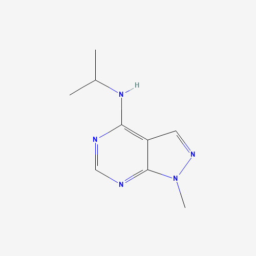 1-methyl-N-(propan-2-yl)-1H-pyrazolo[3,4-d]pyrimidin-4-amine