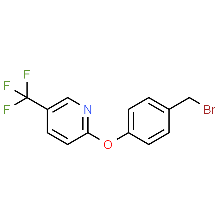 2-(4-(Bromomethyl)phenoxy)-5-(trifluoromethyl)pyridine