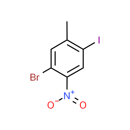 1-Bromo-4-iodo-5-methyl-2-nitrobenzene