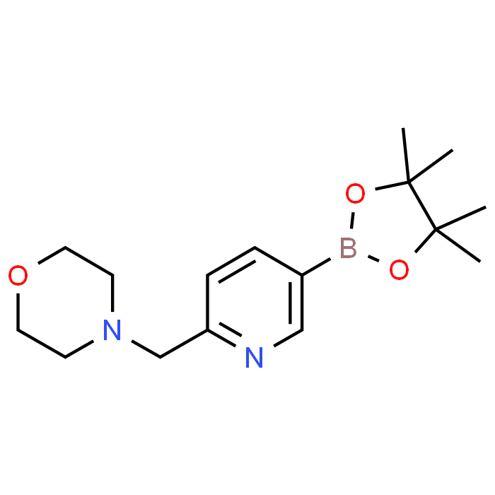 4-((5-(4,4,5,5-Tetramethyl-1,3,2-dioxaborolan-2-yl)pyridin-2-yl)methyl)morpholine